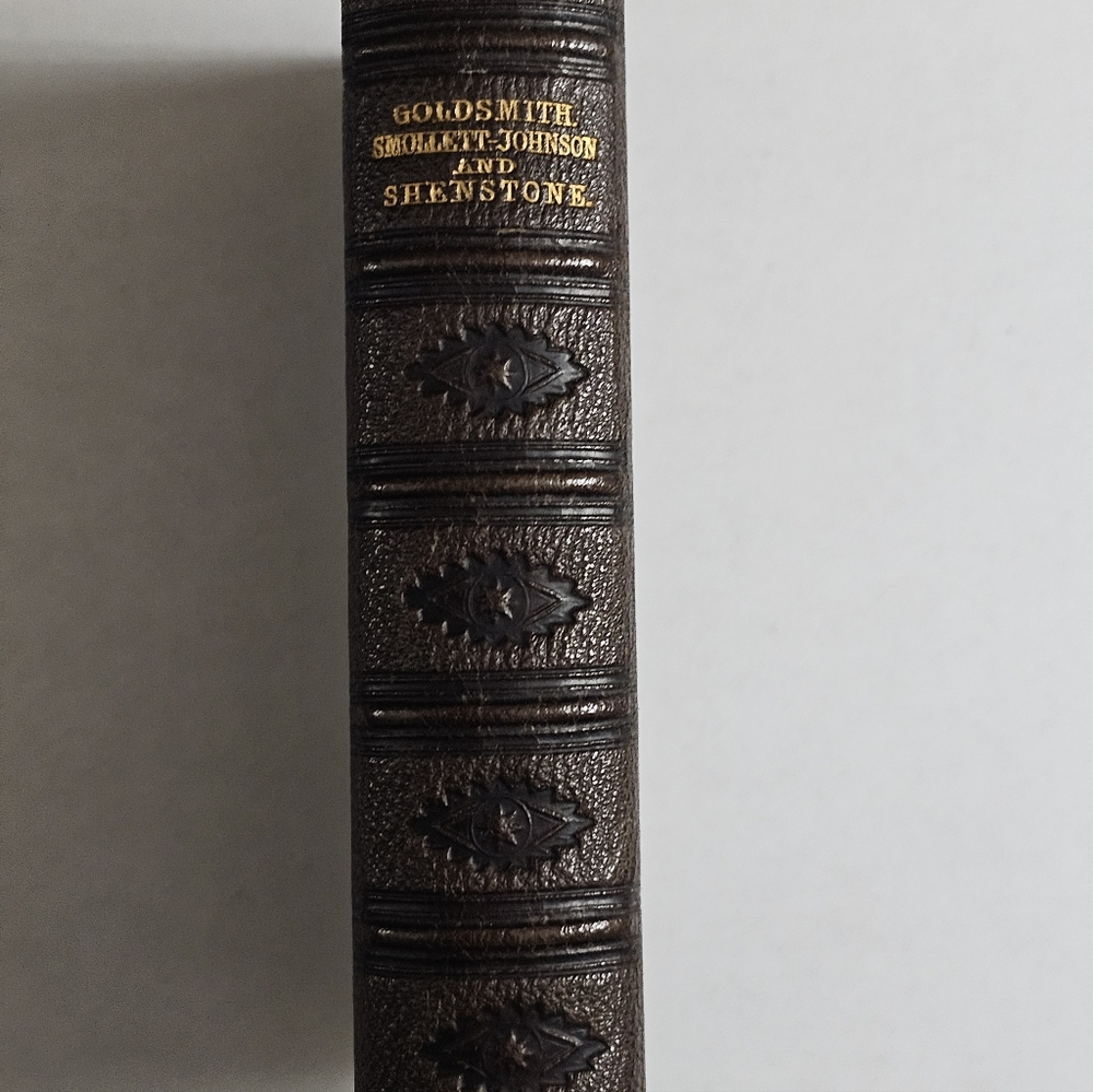 THE POETICAL WORKS OF OLIVER GOLDSMITH , 1863 London POETRY - Picture 2 of 5